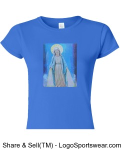 Virgin Mary at Fatima Design Zoom